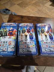 2003 Mattel DC Justice League 10” Action Figure Lot of 3 – NIB Sealed Aquaman…