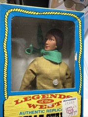 VTG Deadwood Dick Legends Of The West 1973 Excel Toy Corp 9.5″ Wyatt Earp Annie