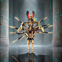 7″ Die-cast Metal Big Firebird EX-03 Nacha Collection Mecha Bulid Action Figure