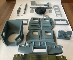 Humvee USK (Urban Survivability Kit) upgrade, Available in Multiple Scales
