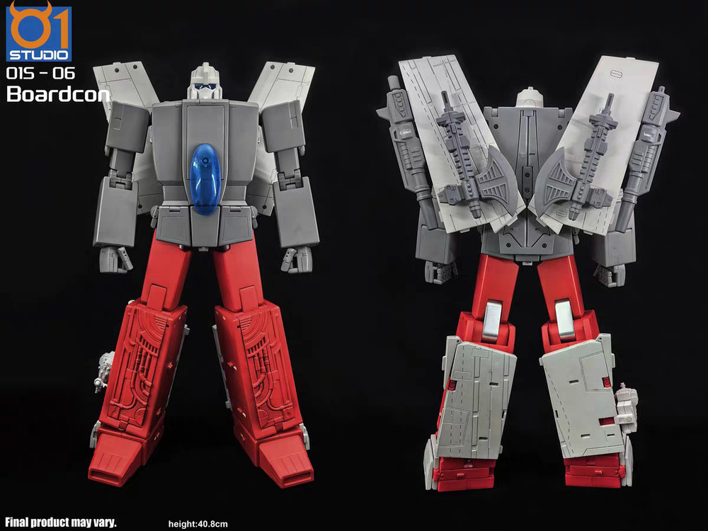 Pre-order 01-Studio 01S06 Boardcon Broadside Triple Changer Action Figure