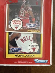 Kenner Starting Lineup Michael Jordan Chicago Bulls 1990 (Cards Moved)
