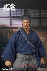 Eleven X Kai Studio Miyamoto Musashi Japanese Ronin Samurai 1/6 Figure INSTOCK