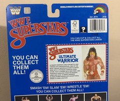 LJN WWE Superstars Ultimate Warrior Action Figure CHASE Black Retro 8″ 2026 NEW