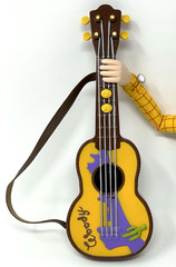 Disney Pixar Toy Story 2 Strummin’ Singin’ Woody Doll Guitar & Hat 1999 Works