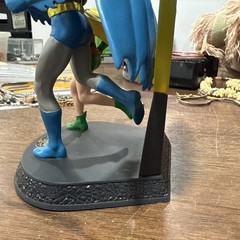 Batman and Robin Statue 1996 Hallmark DC COMICS Golden Age