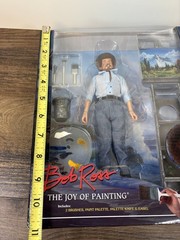 NECA Bob Ross 8″ Figure The Joy Of Painting Sealed