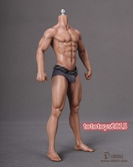 30cm LDDOLL 30Boy 1:6 flexible Muscular silicone Male Action Figure Body Model