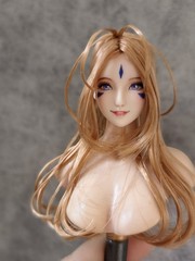 1:6 fairy beauty Girl Head Sculpt Fit 12” Female PH UD LD Action Figure Doll