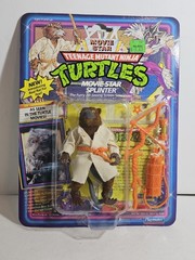 TMNT Ninja Turtles Movie Star Splinter 1992 Playmates Action Figure