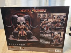 Storm Collectible Mortal Kombat Shao Kahn W/Throne MK 9 NEW Read Description
