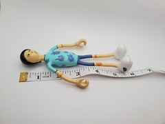 Kid Galaxy Decker Bendable 6” Action Figure Baseball Bendo Toy Vintage Loose