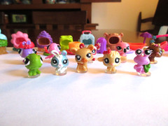 LITTLEST PET SHOP RARE TEENSIES SUPER PACK COMPLETE SET + SHINY DRAGONFLY