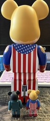 Medicom Toy Bearbrick Homelander 400/100% and Butcher 100%