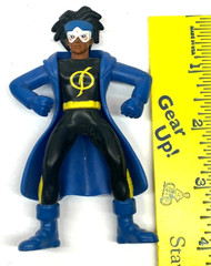 Static Shock 4″ Subway Action Figure DC Comics 2004 WB Super Hero Virgil