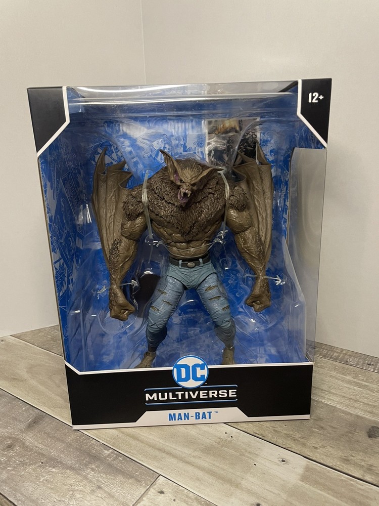 McFarlane DC Multiverse Man‑Bat Rebirth Megafigure 22 Points New Sealed