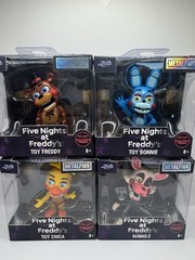Jada Toys Die-Cast Metal Figures Set of 4 ‘Five Nights at Freddy’s’ Collectibles
