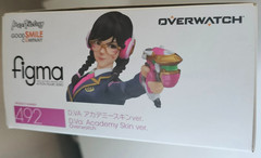 Figma 492 Overwatch D.VA Academy Skin Ver. Action Figure Max Factory OPEN BOX