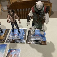 McFarlane Toy – Red One Movie Maniacs 6-Inch Posed Figure 4 Pack (No Box)