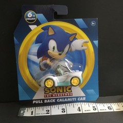 Sonic The Hedgehog Pull Back Calamiti Car – Silver The Hedgehog- Series 1 – New