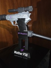 Transformers MP36 Megatron Customized Stand For Displaying Gun Mode 3D Printed