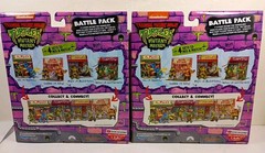 TMNT Mutant Mayhem Battle Pack Set Of 2 2023 Walmart Exclusive Brand New