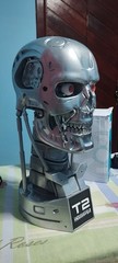 T800 BUST LIFESIZE Terminator Light Up Eyes