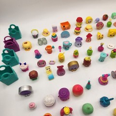 115 Shopkins Mixed Seasons Plus Shopping Bags Vegetables Food Fruit Figures #3
