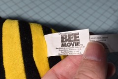 DREAMWORKS 2007 BEE MOVIE BARRY JERRY SEINFELD PLUSH 9″ TALL NANCO