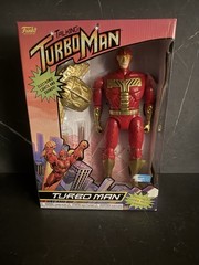 Turbo Man Deluxe 13 1/2 Inch Fully Posable – Jingle All The Way! Mint In Box