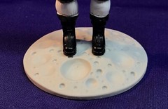 Custom Major Matt Mason MOON BASE STAND ONLY – (MATT MASON FIGURE NOT INCLUDED)