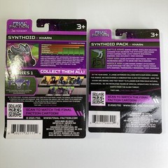 Final Faction Khan Hive Class Synthoid and Synthoid Weapons Pack Lot of 2