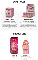 POP MART Powerpuff Girls Party Surprise Figure Confirmed Sealed Bag Card Box