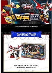 Hello Carbot The Braves MIGHTYCOPS 4-Step Transformer Robot Mighty Cops 2026