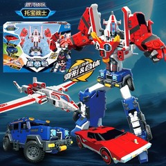 Tobot V Galaxy Detective Transform Robot – King Titan 3in1 Mecha Car Toy NO BOX
