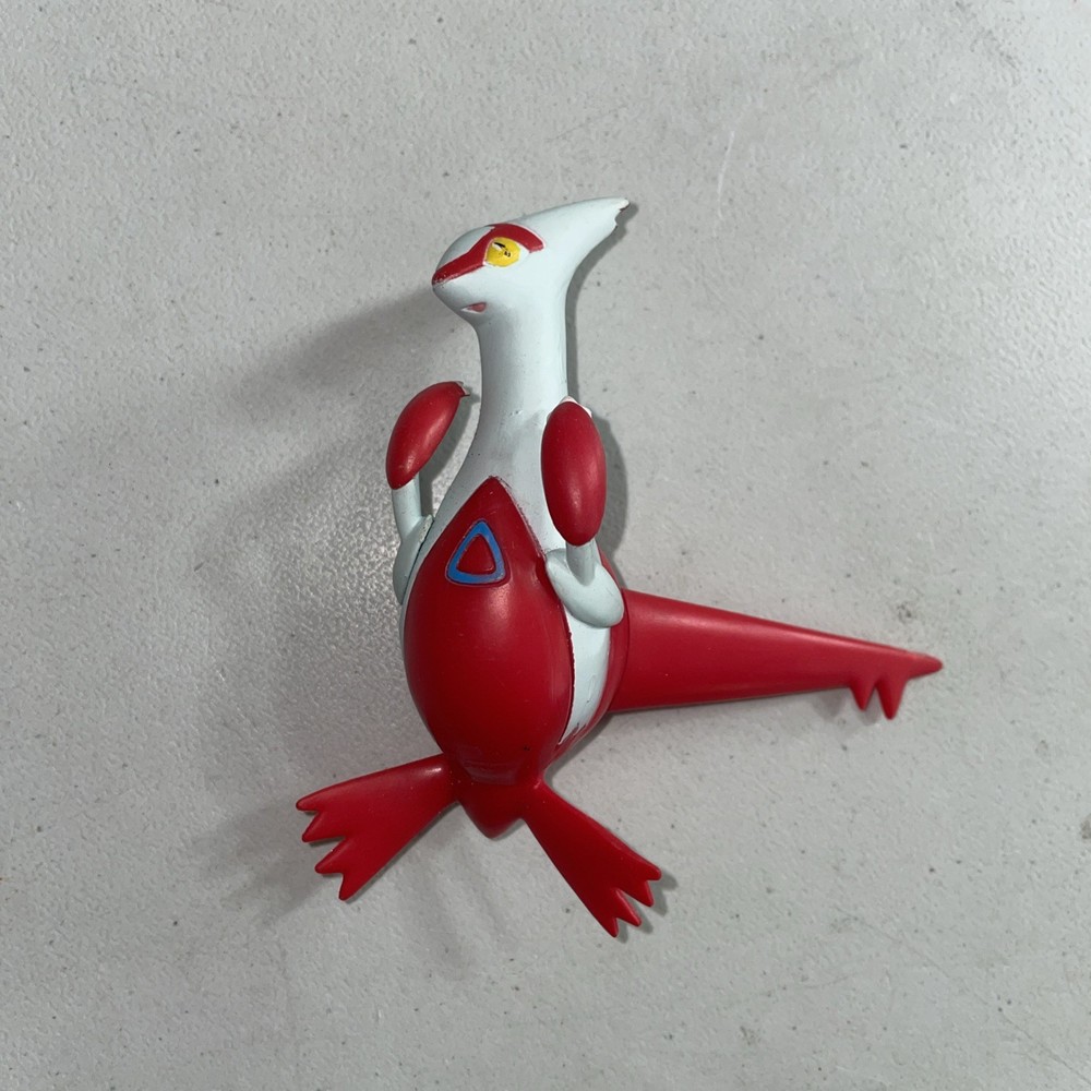 Pokemon Nintendo 2007 Jakks 5″ Red Latios Figure Figurine (Missing Right Wing)