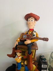 RARE WHITE LOGO toy story signature collection woody
