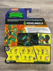 Rise Of The Teenage Mutant Ninja Turtles Battle Shell Michelangelo SEALED B1