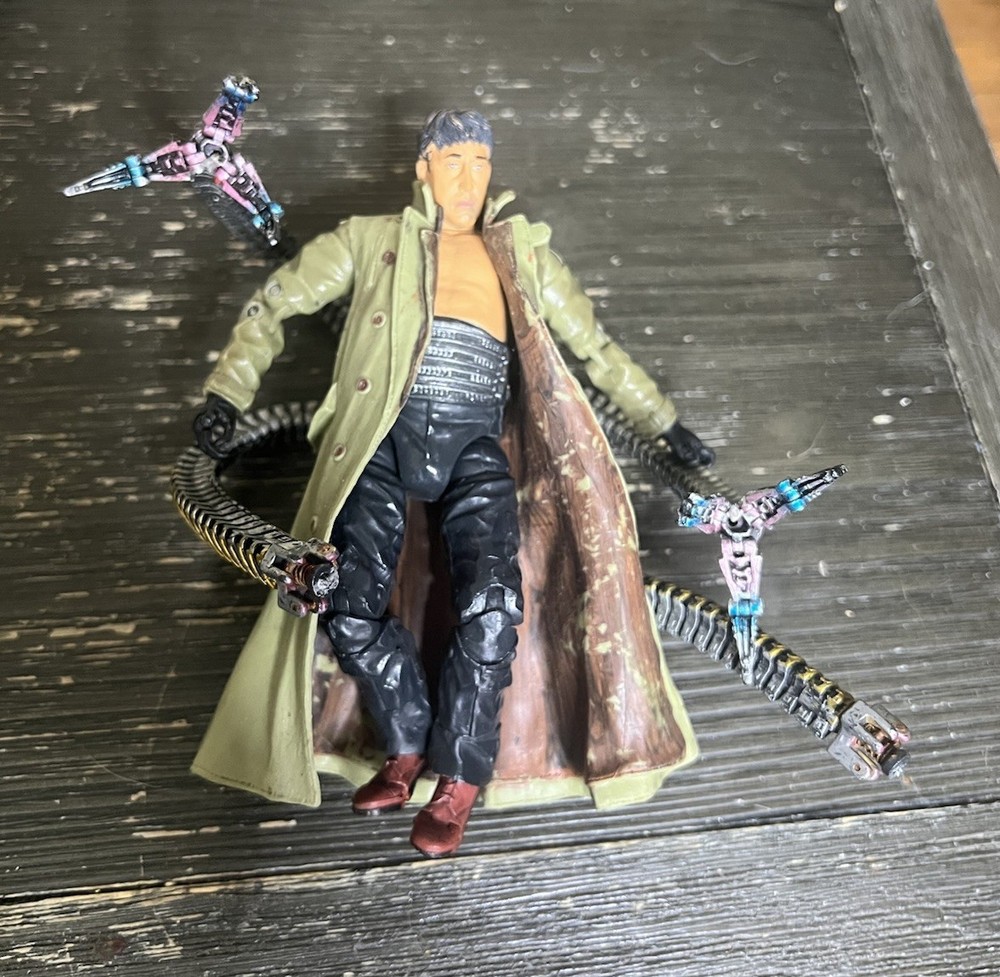 Loose Toy Biz Spider-Man 2 Movie DOC OCK BENDABLE TENTACLES 6″ Figure Octopus #2
