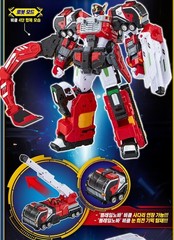Metal Cardbot 2025 S Season2 FLAMENOVA Transformer Robot Fire Car Flame Nova Toy