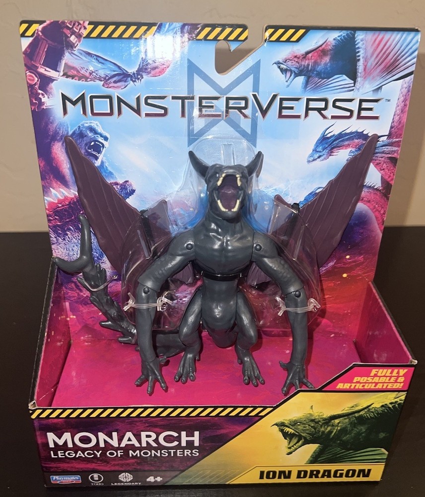 Playmates MonsterVerse Monarch Legacy Of Monsters ION DRAGON 6″ Figure NEW 2026