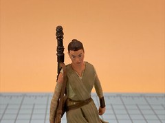 Disney Store REY ACTION FIGURE Cake TOPPER STAR WARS PVC Toy Jedi Collector