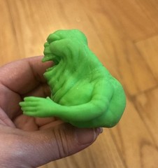 Ghostbusters Trap Ecto-1 Slimer Replacement Silicone Figure ONLY Rare Stretch