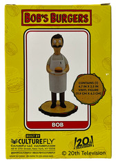 Bob’s Burgers Bob Belcher BOB 4″ Vinyl Figure Built by Culturefly Fly Guys NIB