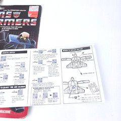 Vintage Takara G1 Transformers Kronoform Robot Watch DECEPTOR Box & Instructions