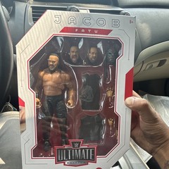 WWE Ultimate Edition Jacob Fatu Collector’s Edition Figure w/ Extra Hands Head
