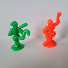 Vintage Arco Dragon Monsters Djin Genie & Lizard 1980s Toy Tabletop Game Dubgeon
