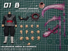 Dimensionia Studio 1/12 01B Dragon Ball God-Defier Goku Collection Action Figure