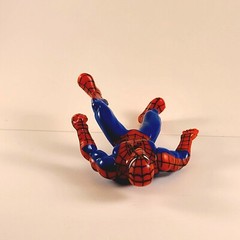 Marvel Spiderman 3.5 in Action Figure 1995 Vintage Marvel Comics Tight Joints