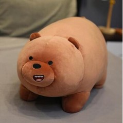 38cm Stuffed Soft Doll Gift Pillow Big Pand Bear Plush Toy Cartoon We Bare Bears